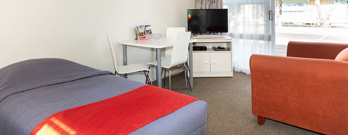 our motel units are much more spacious than many modern-day hotels or motels